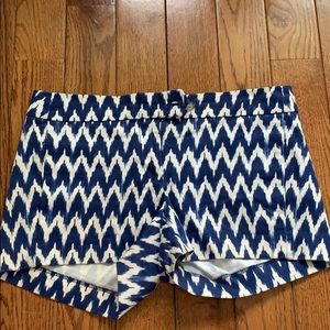 jcrew blue and white